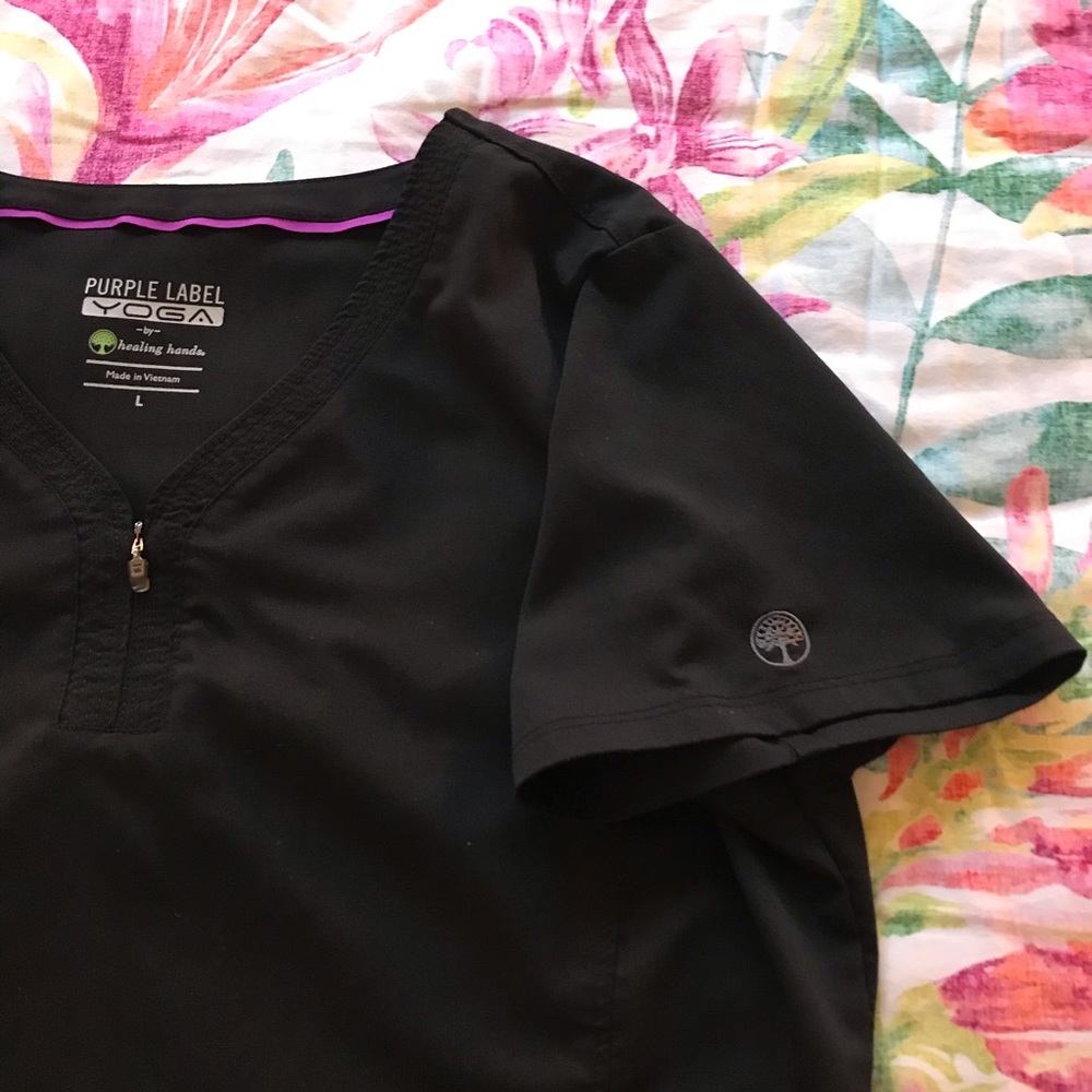 Black Medical Scrubs